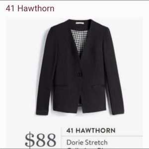 41 Hawthorn Blazer Dorie Stretch
Jacket Black Stitch Fix NEW Size
3X